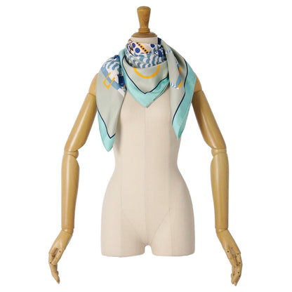 Hermes Scarf Carre 90 Gaucho Saddle Silla — view 3