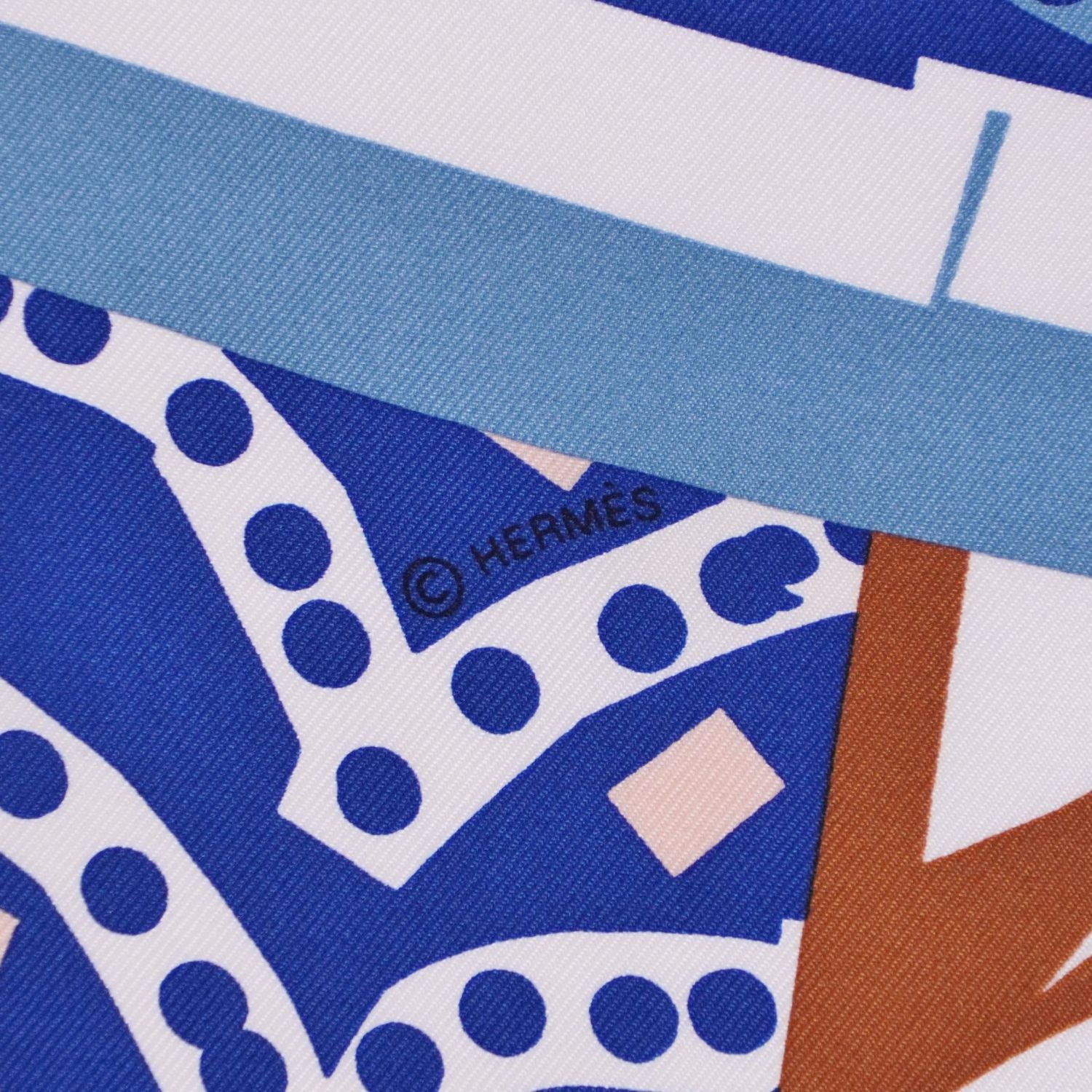 Hermes Scarf Carre 90 Gaucho Saddle Silla — view 6
