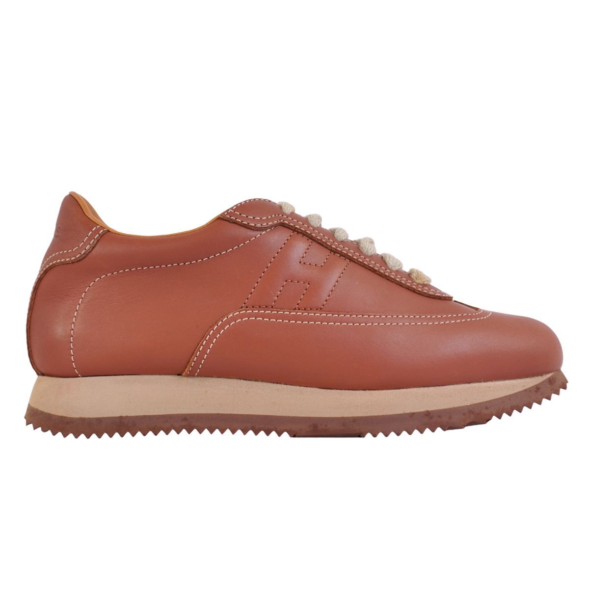 Hermes Sneakers Low Cut Logo Quick Leather — view 6