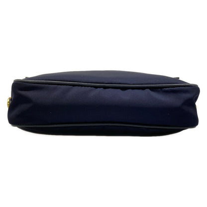 Prada Shoulder Bag Navy Removable Strap Leather — view 5