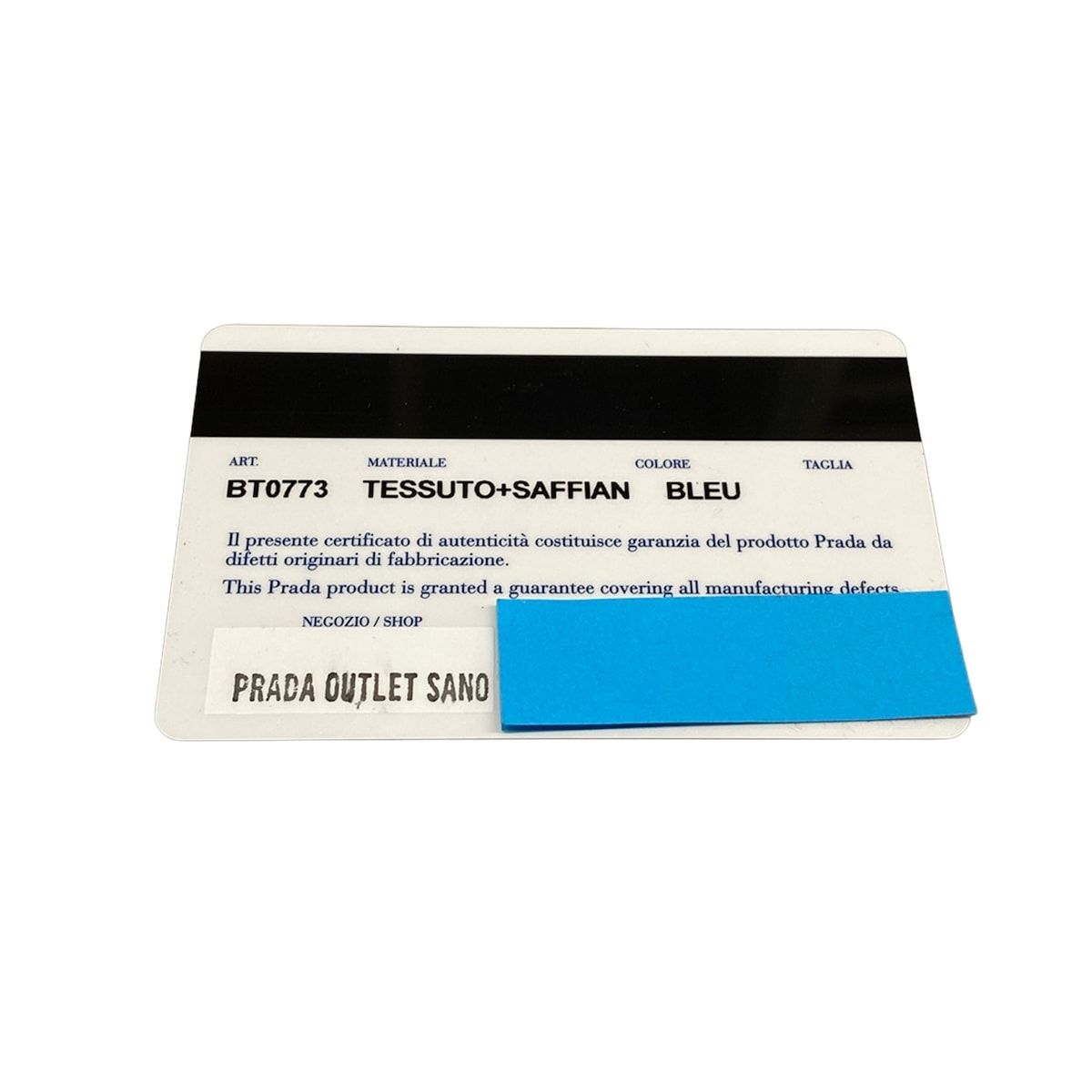 Prada Shoulder Bag Navy Removable Strap Leather — view 8
