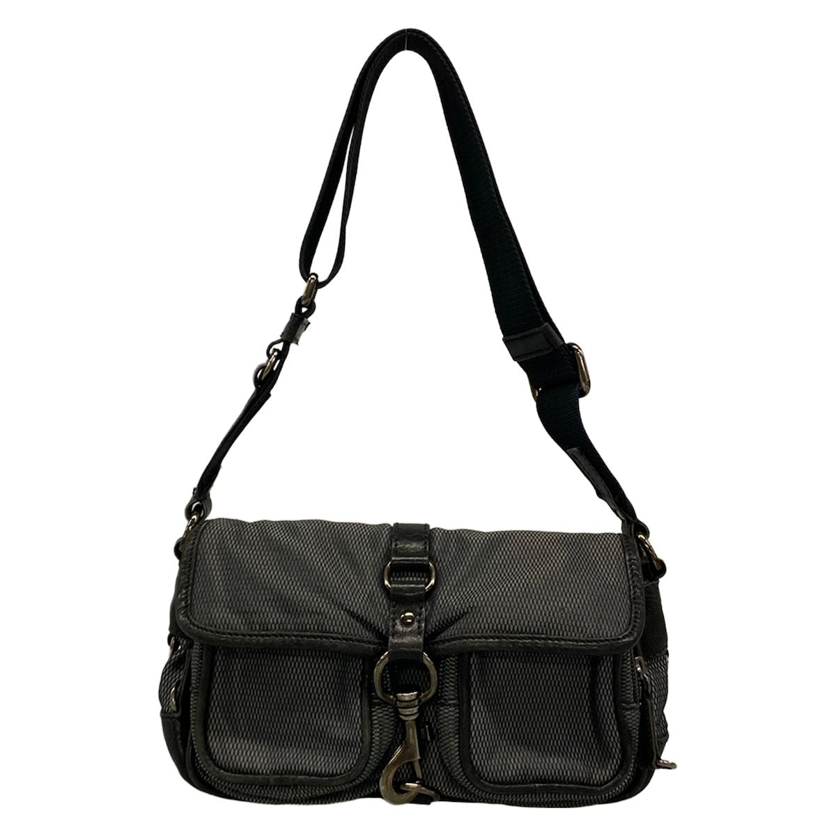 Miu Miu Shoulder Bag Black Leather