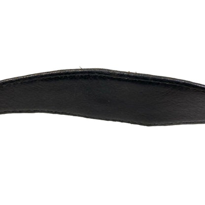 Gucci Shoulder Bag Guccissima Line Black Leather — view 9