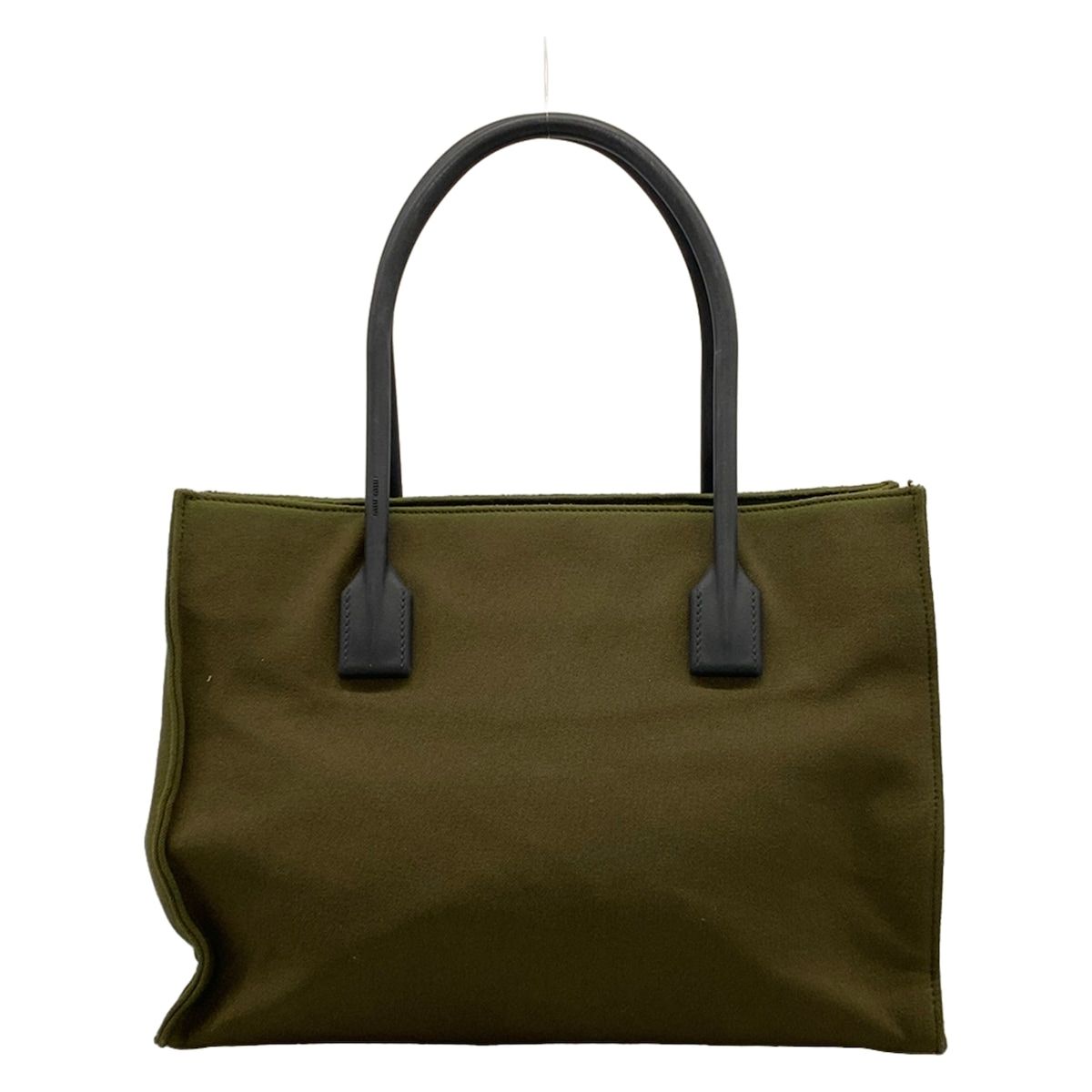 Miu Miu Tote Dark Green Gray — view 3