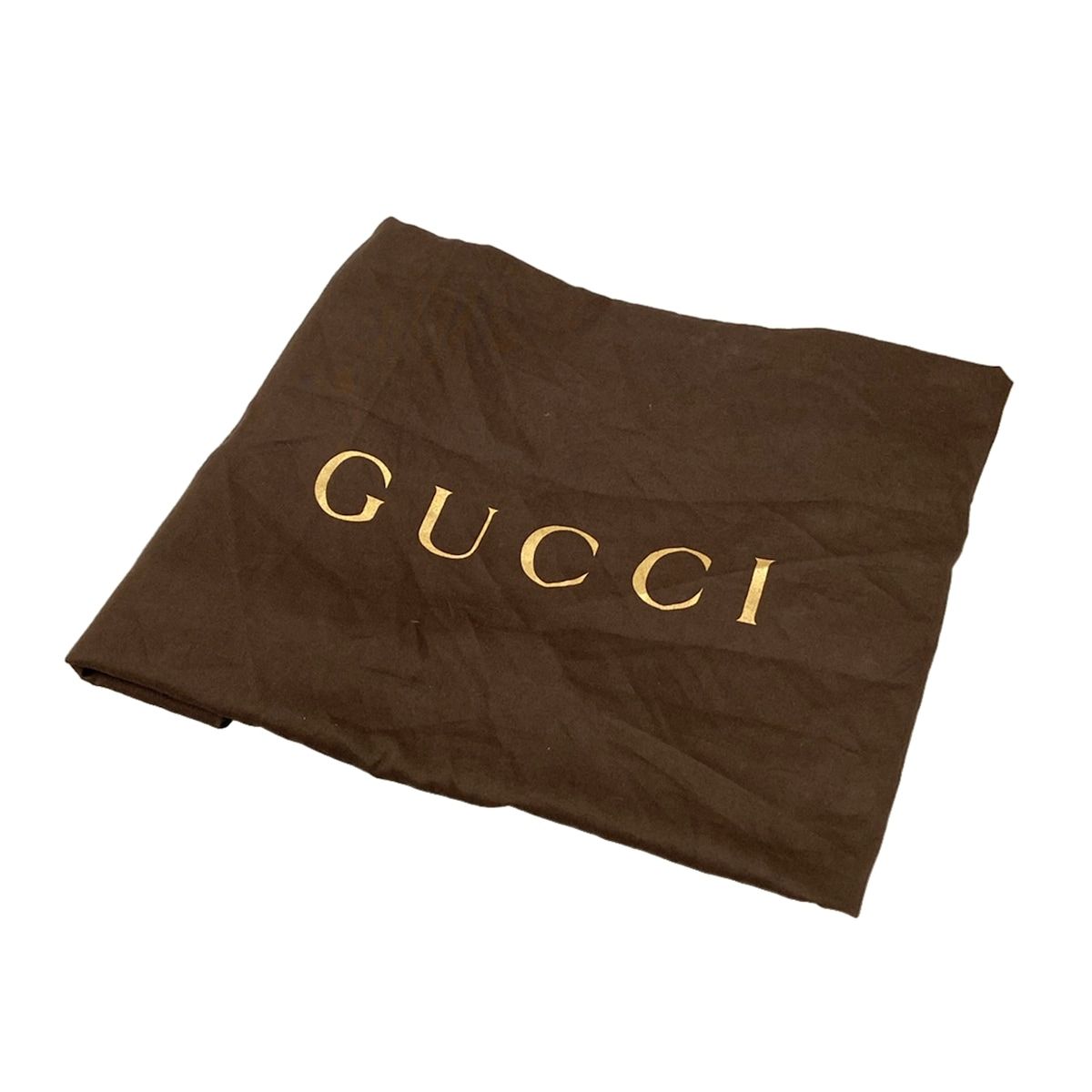 Gucci Shoulder Bag GG Marmont Black Chain Leather — view 8