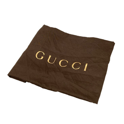 Gucci Shoulder Bag GG Marmont Black Chain Leather — view 8
