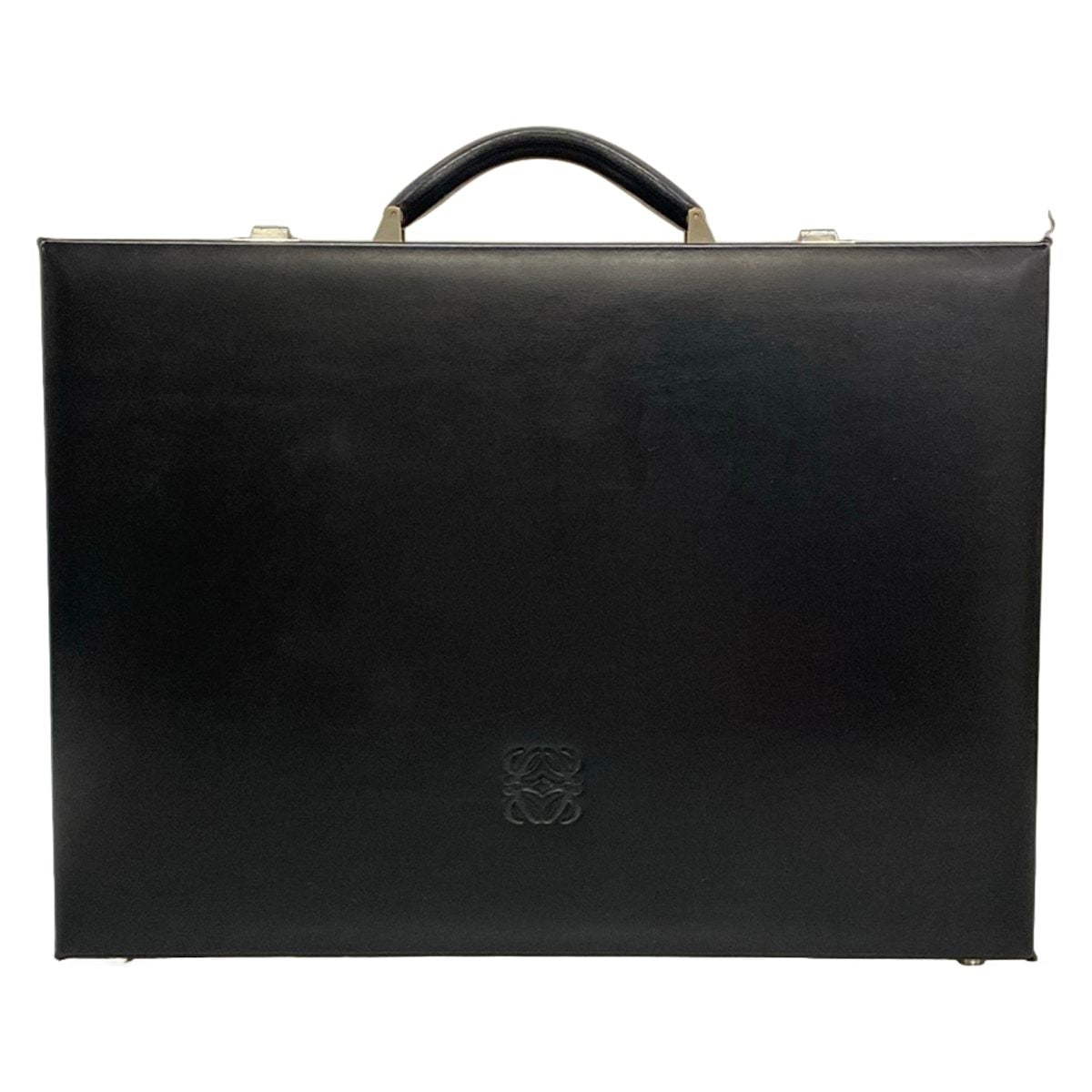 Loewe Attache Case Black Lock Number Handbag