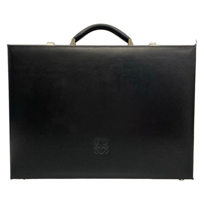 Loewe Attache Case Black Lock Number Handbag