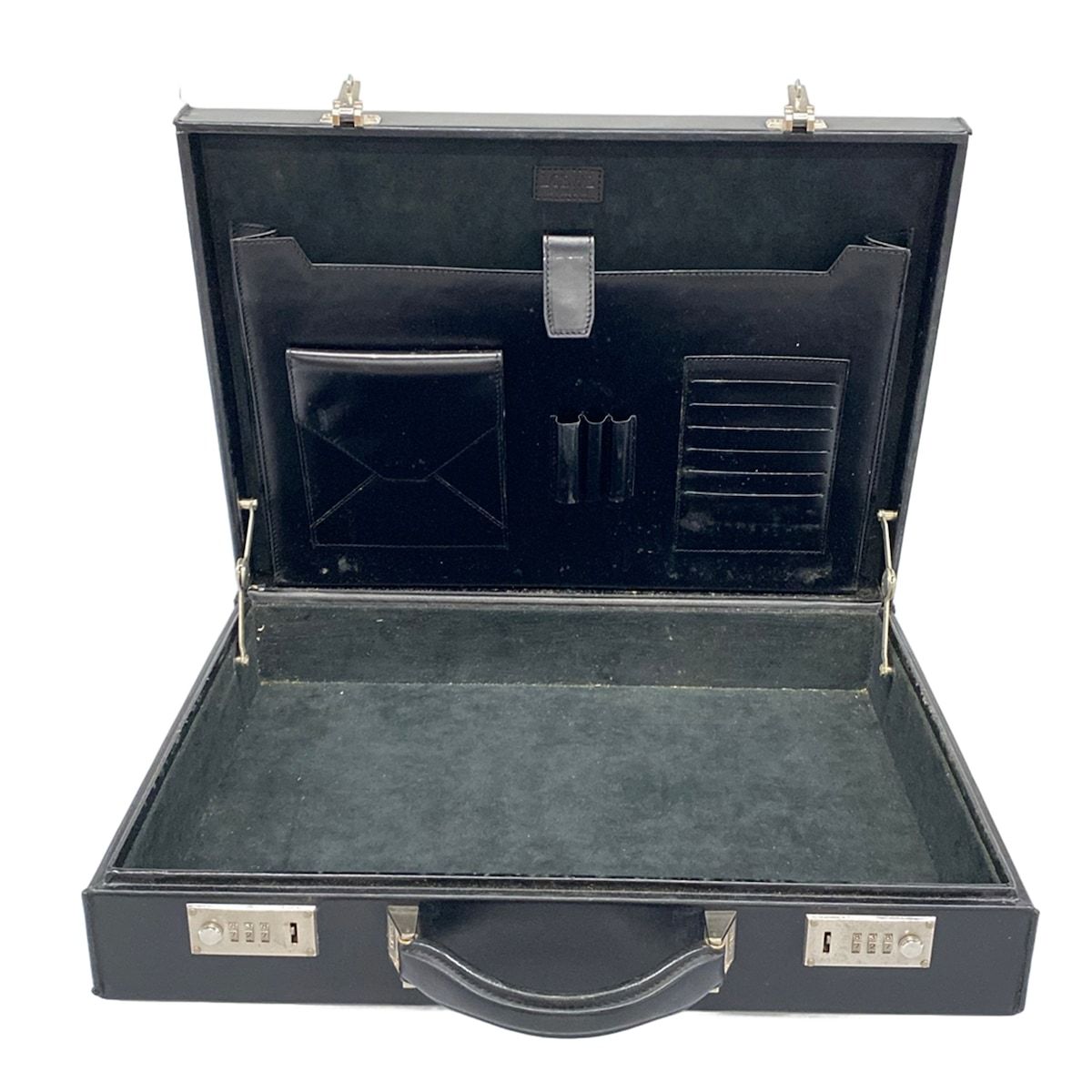 Loewe Attache Case Black Lock Number Handbag — view 7