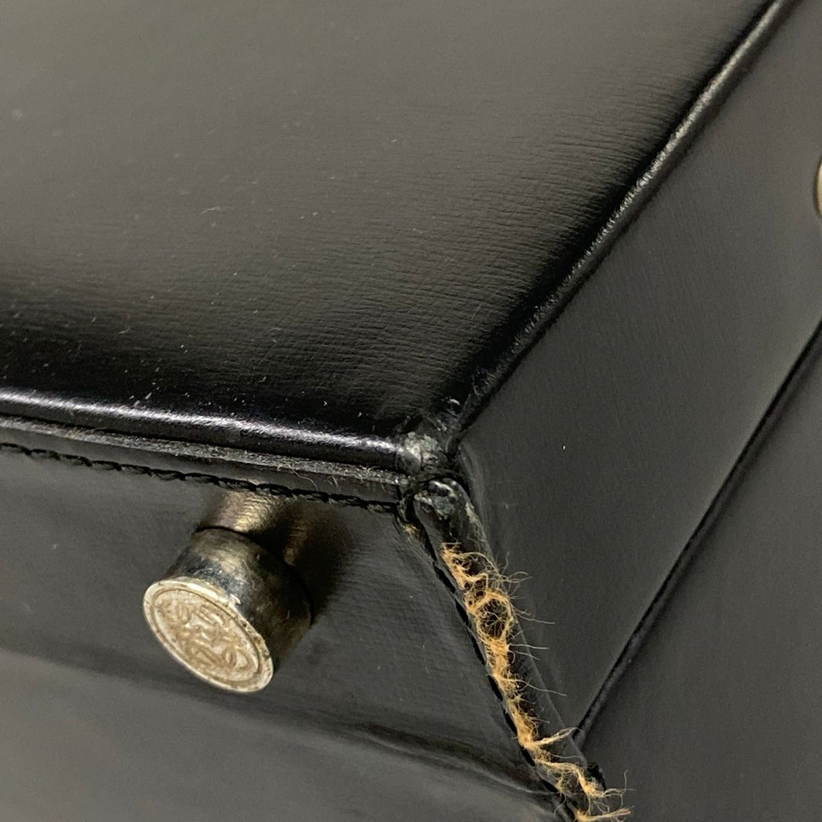 Loewe Attache Case Black Lock Number Handbag — view 6