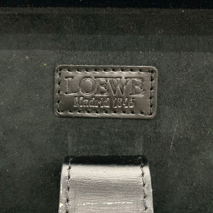 Loewe Attache Case Black Lock Number Handbag — view 8