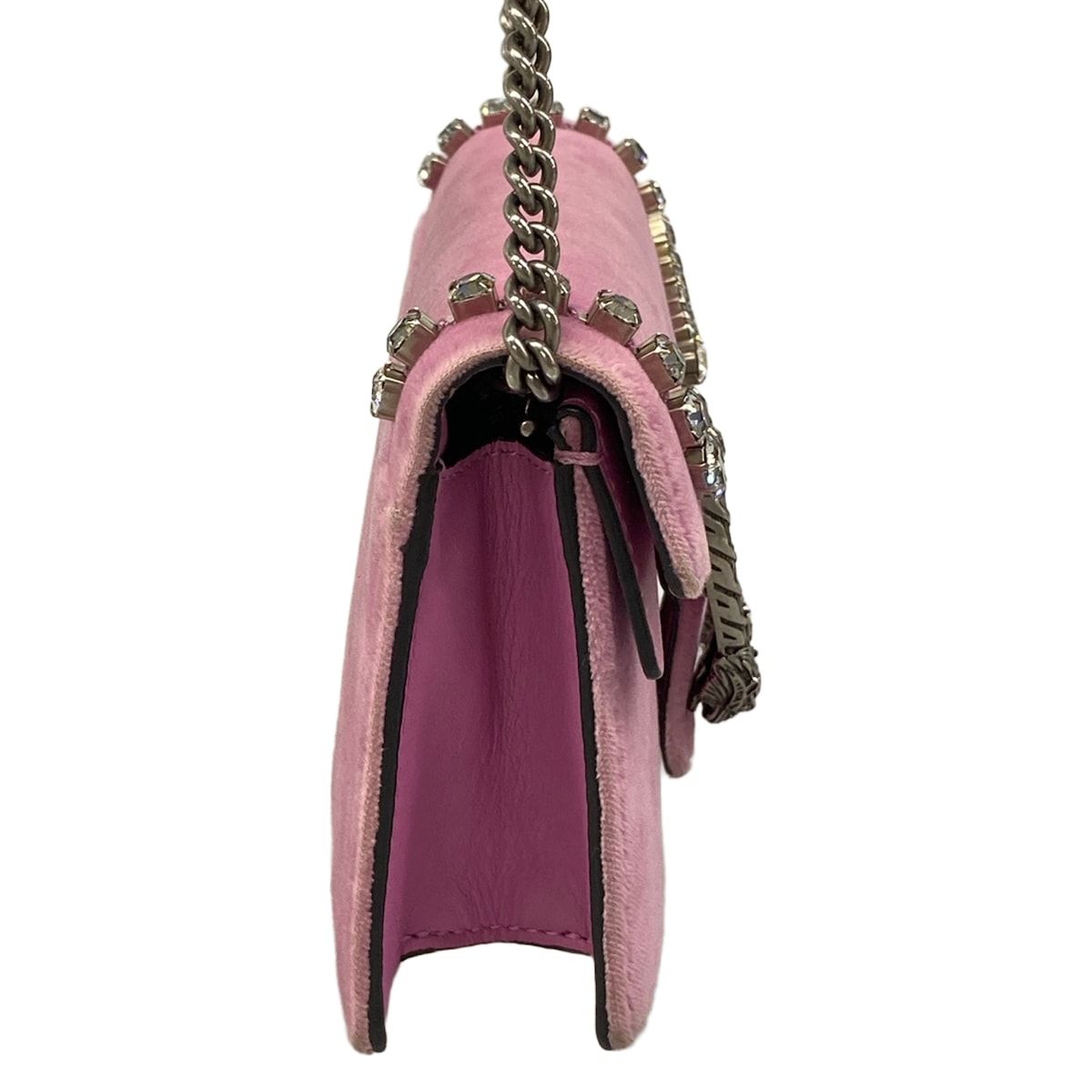 Gucci Shoulder Bag Dionysus Pink Chain Bijuu Leather — view 2