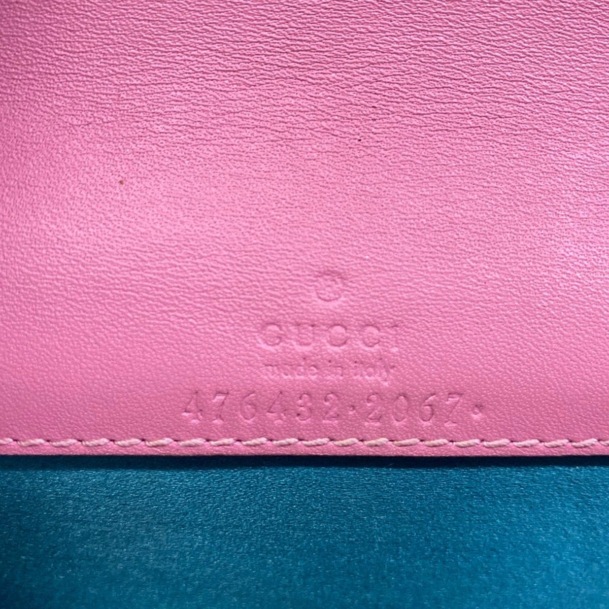 Gucci Shoulder Bag Dionysus Pink Chain Bijuu Leather — view 8