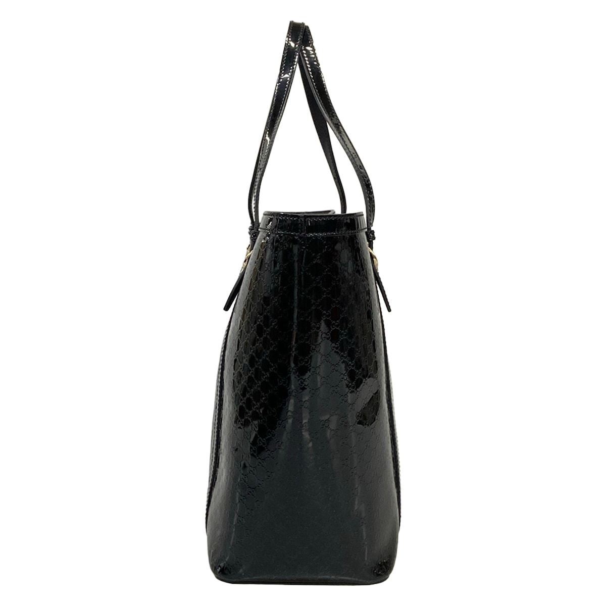 Gucci Tote Micro Guccissima Black Leather — view 4