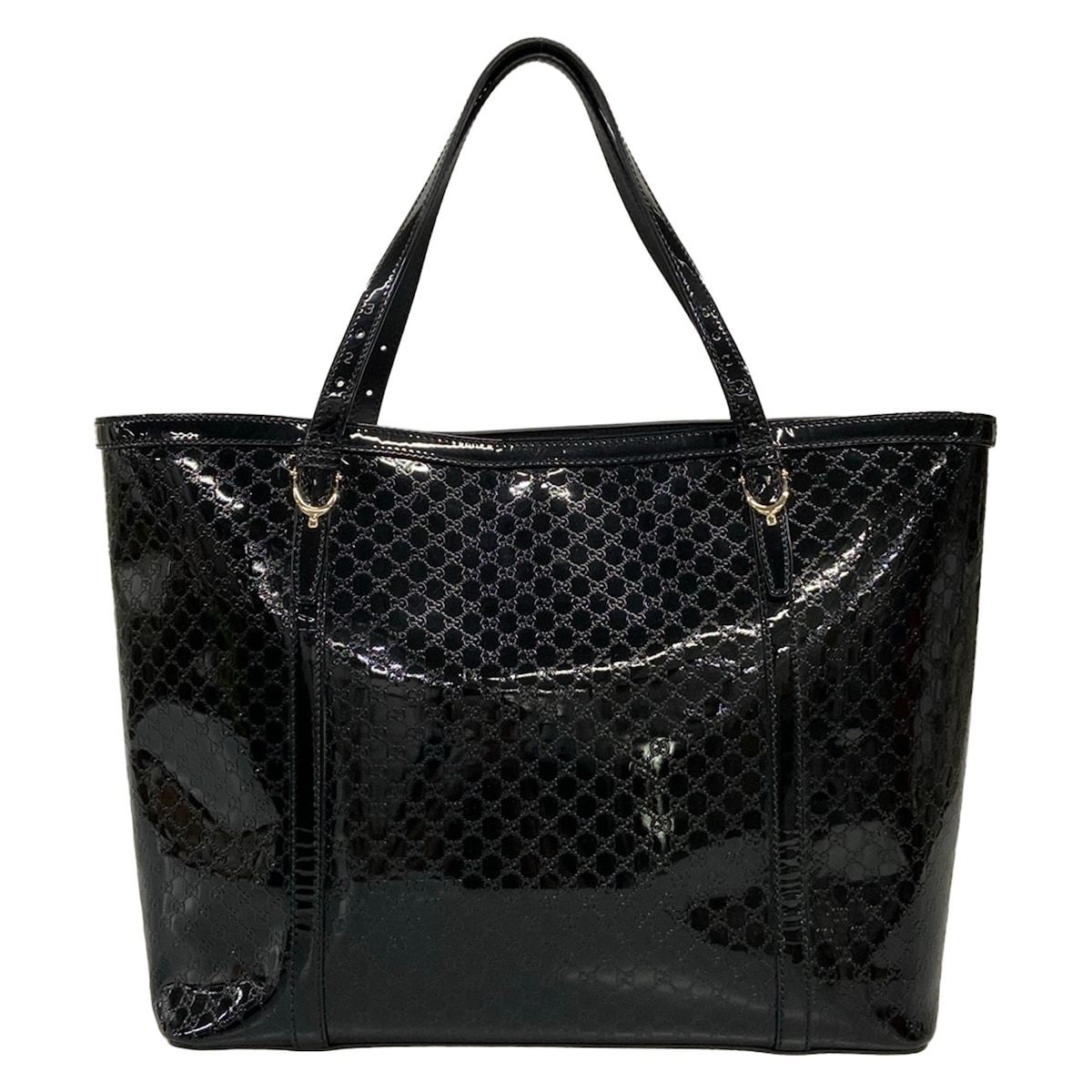 Gucci Tote Micro Guccissima Black Leather