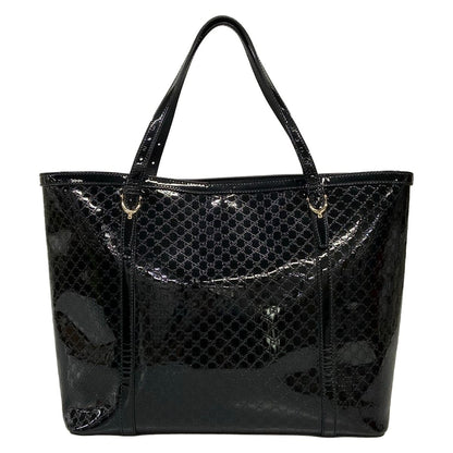 Gucci Tote Micro Guccissima Black Leather