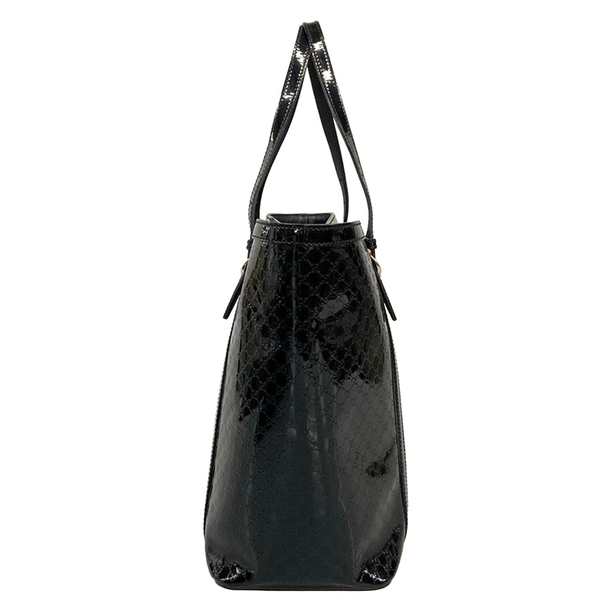 Gucci Tote Micro Guccissima Black Leather — view 2