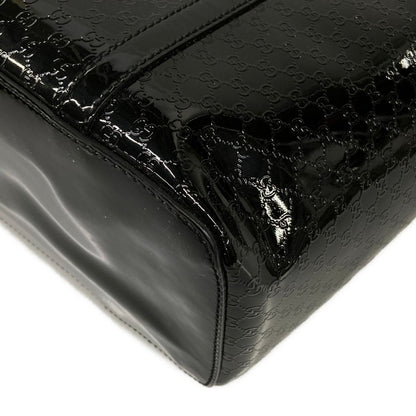Gucci Tote Micro Guccissima Black Leather — view 6