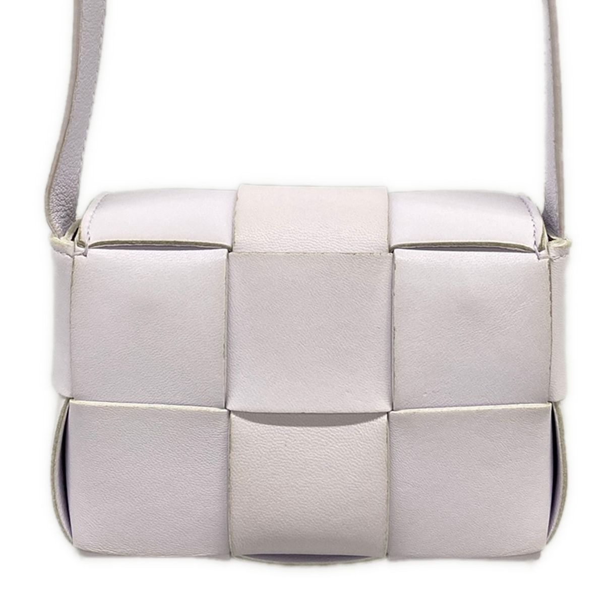 Bottega Veneta Shoulder Bag Candy Cassette Light Purple Leather — view 3