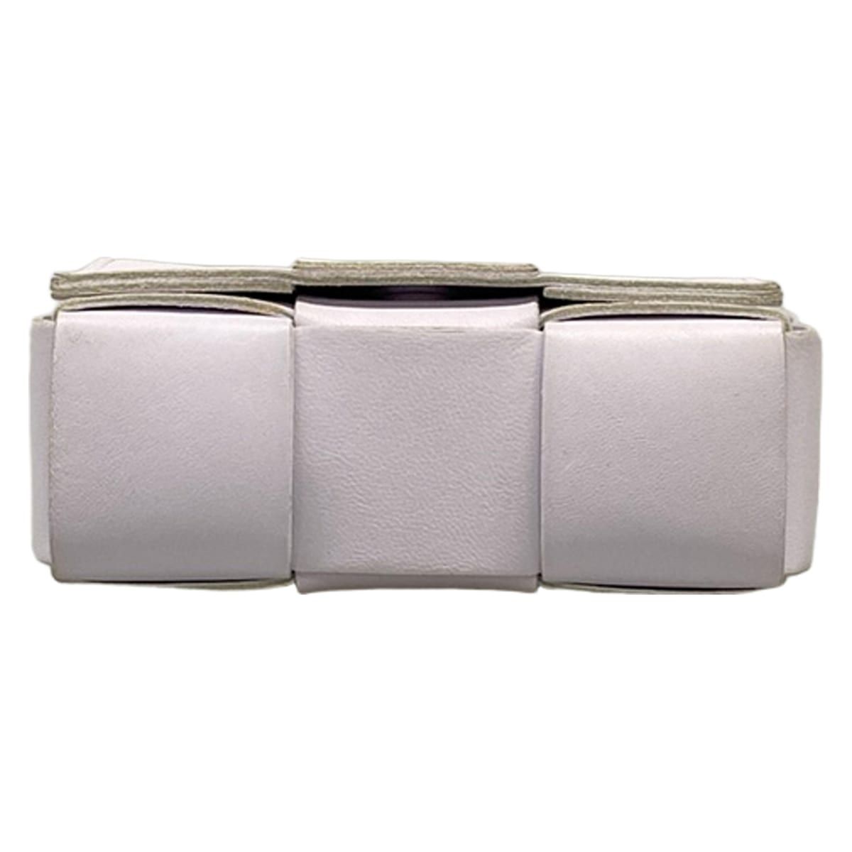Bottega Veneta Shoulder Bag Candy Cassette Light Purple Leather — view 5
