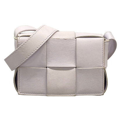 Bottega Veneta Shoulder Bag Candy Cassette Light Purple Leather