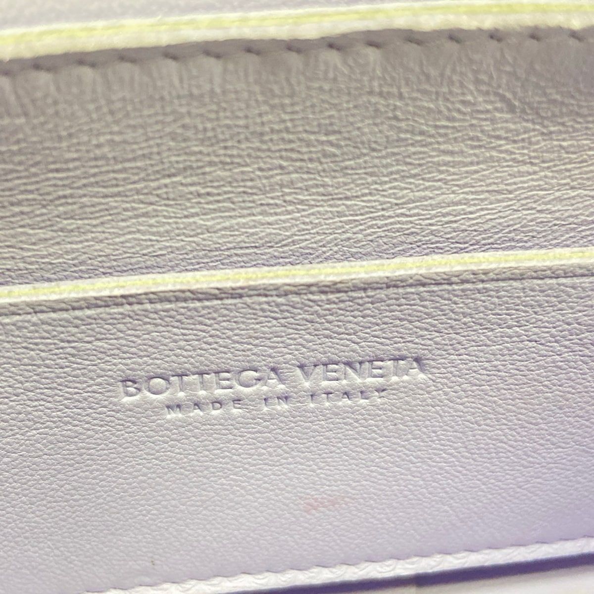 Bottega Veneta Shoulder Bag Candy Cassette Light Purple Leather — view 8