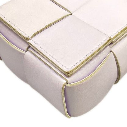Bottega Veneta Shoulder Bag Candy Cassette Light Purple Leather — view 6