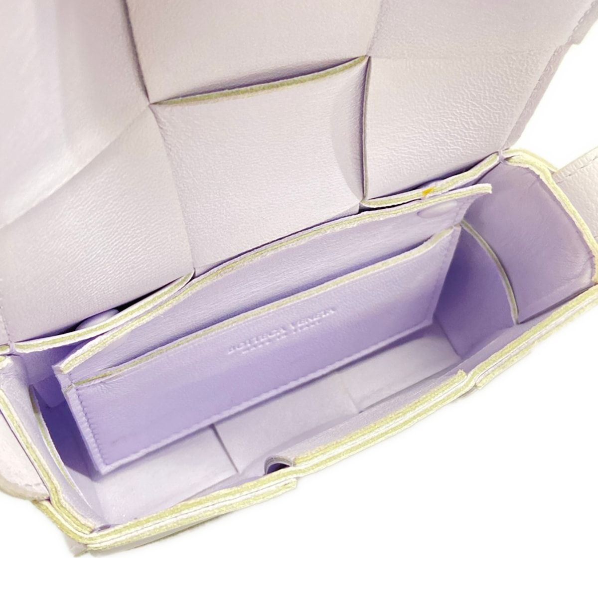 Bottega Veneta Shoulder Bag Candy Cassette Light Purple Leather — view 7