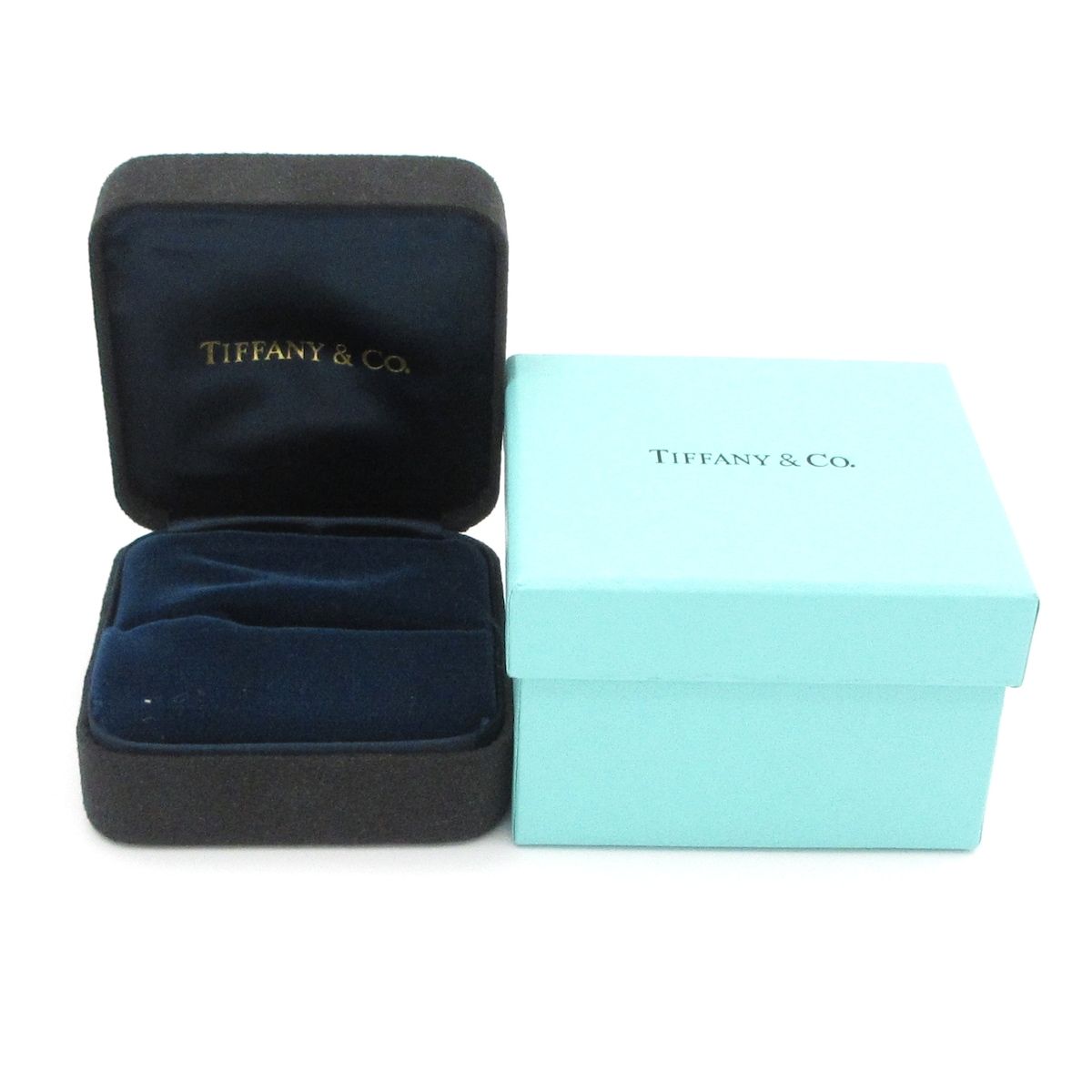 Tiffany & Co Ring Flat Band 18k Pink Gold Diamond — view 7
