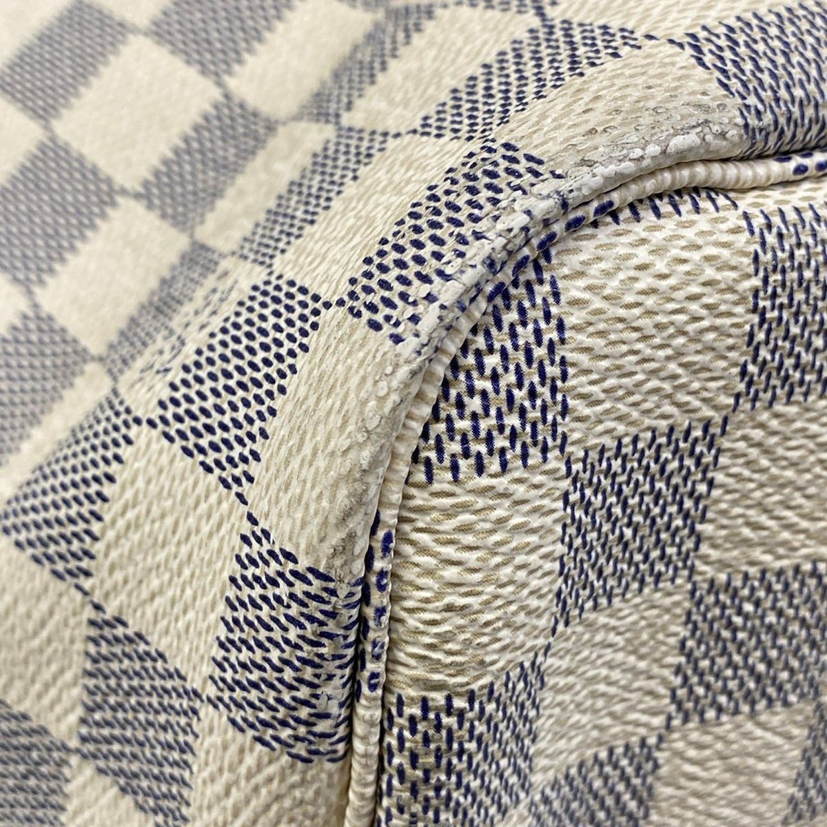 Louis Vuitton Tote Damier Neverfull MM Azur — view 6