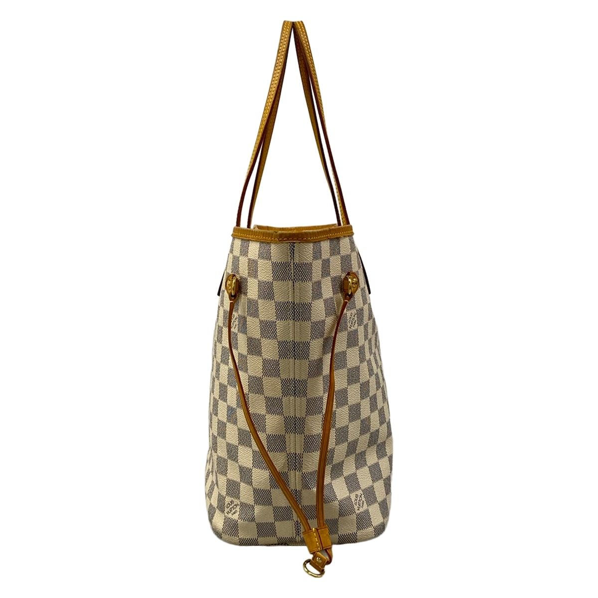 Louis Vuitton Tote Damier Neverfull MM Azur — view 2