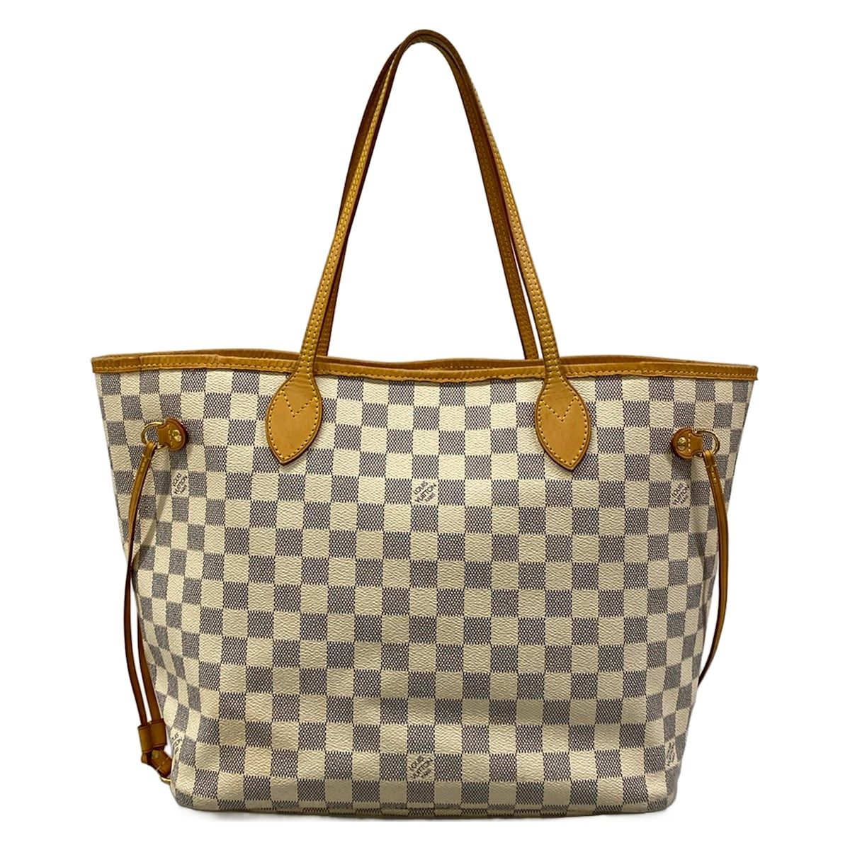 Louis Vuitton Tote Damier Neverfull MM Azur — view 3