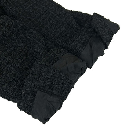 Louis Vuitton Jacket L Double Blessed Tweet Gutterleather Jdk Black Cotton — view 6