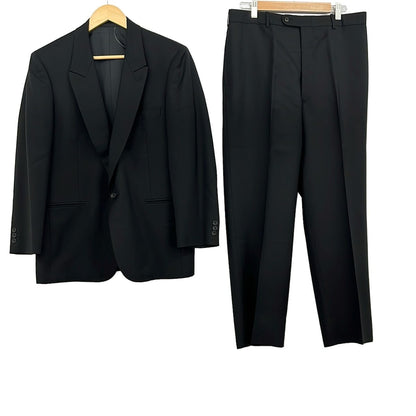 Dior Monsieur Singles Black Name Embroidery Shoulder Pad Jacket