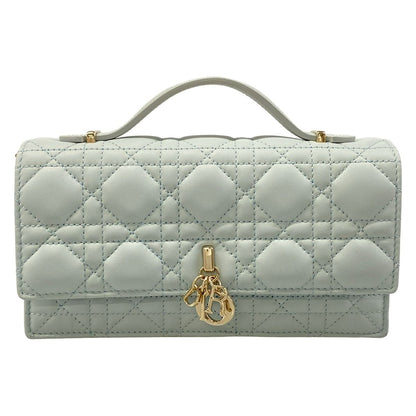 Dior My Mini Bag Light Blue Cannage Stitch Lambskin