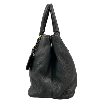Prada Tote Black Leather — view 4