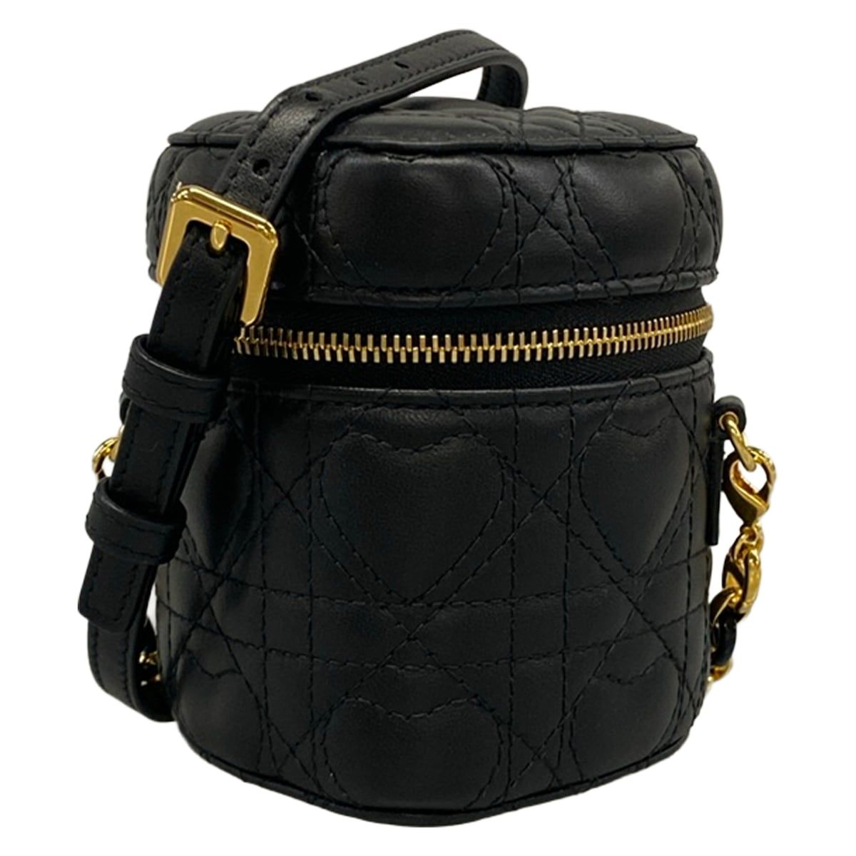 Dior Shoulder Bag Caro Micro Vanity Black