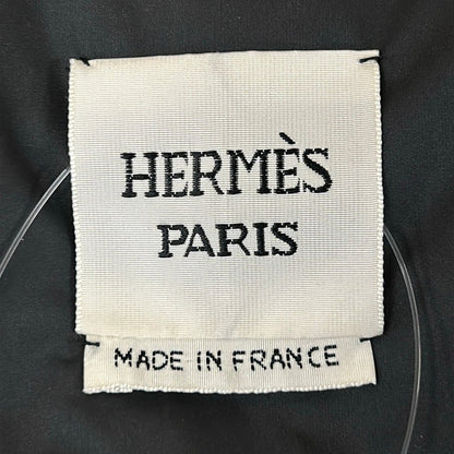 Hermes Down Jacket 36 S Black Long Sleeve Winter Clou de Selle — view 3