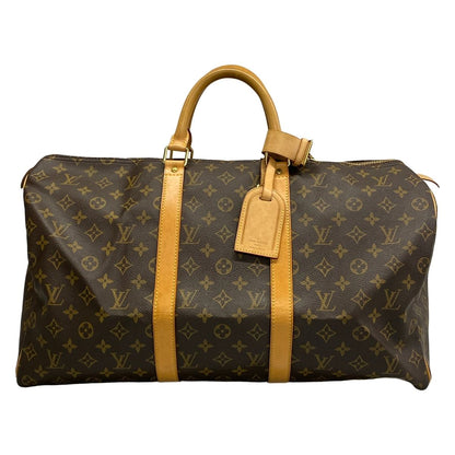 Louis Vuitton Boston Bag Monogram Keepall 50