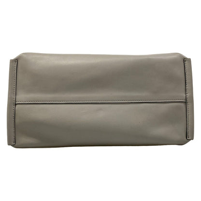 Miu Miu Tote Gray White Leather — view 5
