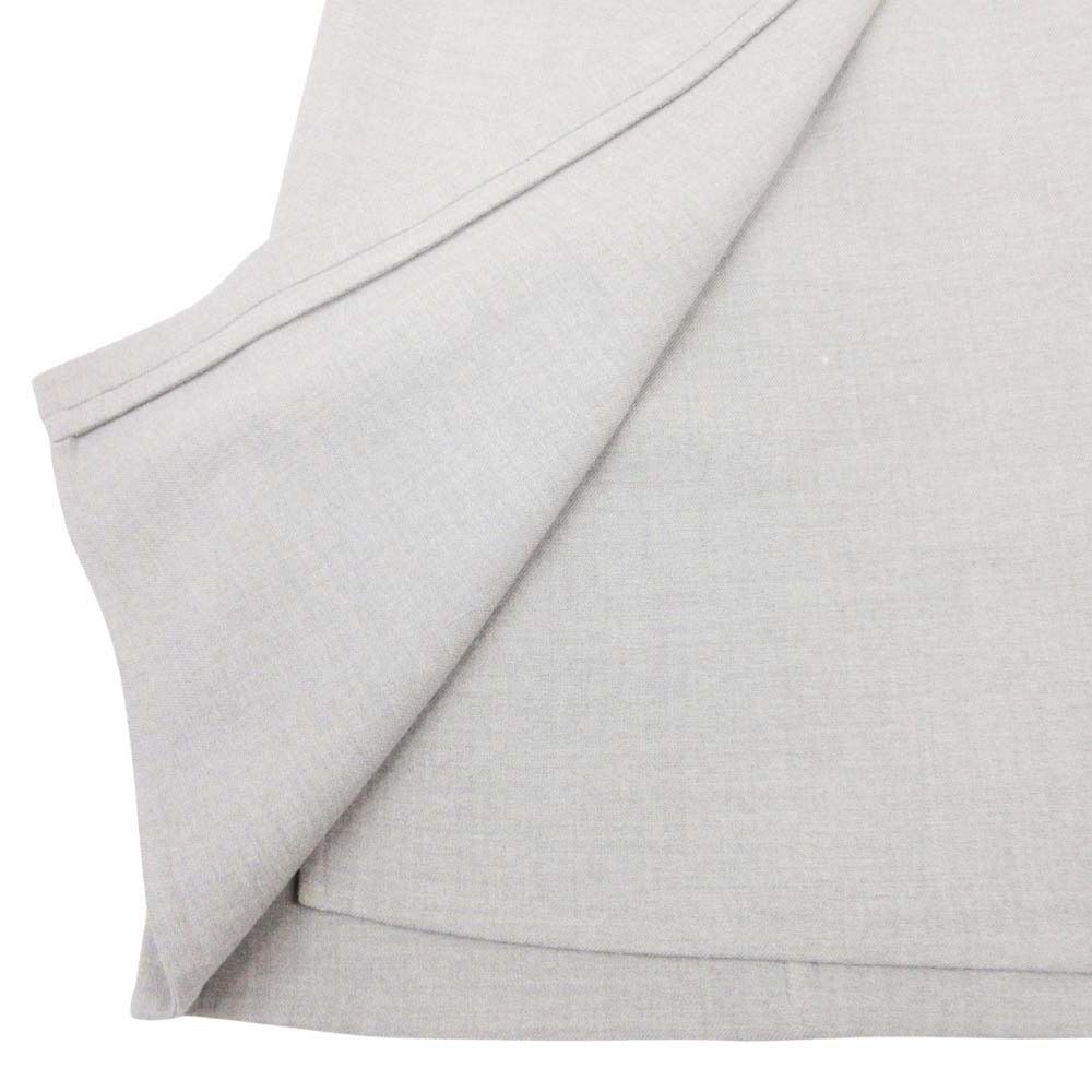 Hermes Martin Margiela Era Wool Wrap Skirt Knee Length Calf Lambskin Vintage 36 — view 4