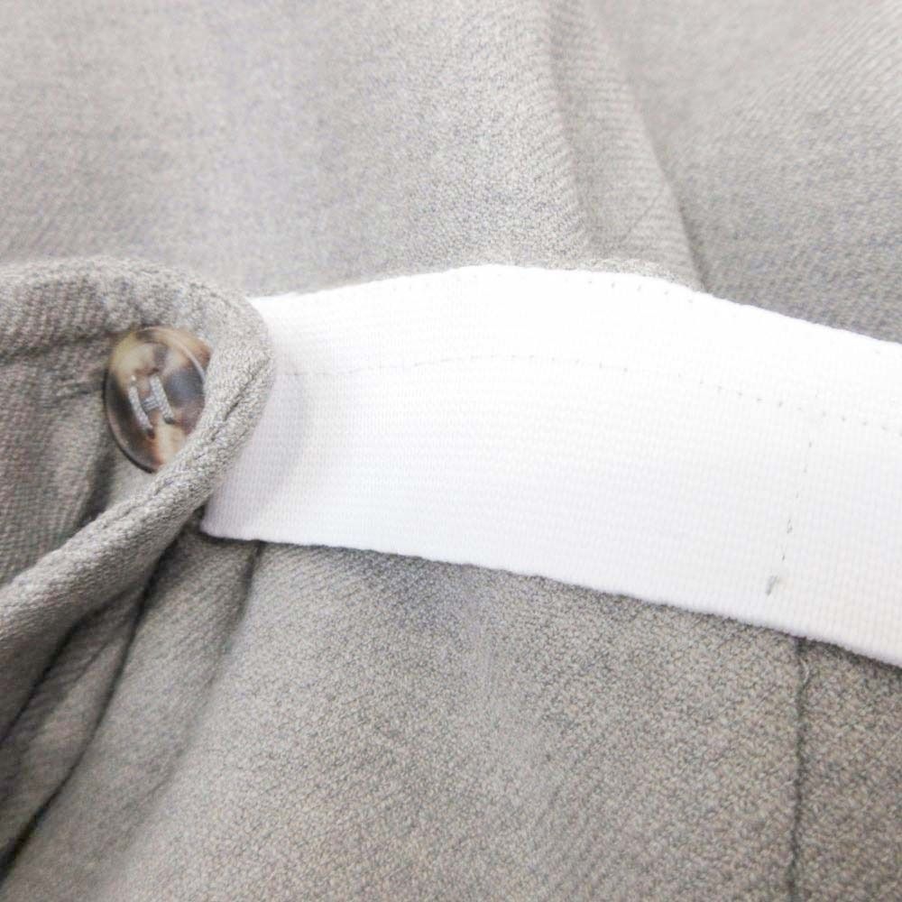 Hermes Martin Margiela Era Wool Wrap Skirt Knee Length Calf Lambskin Vintage 36 — view 7