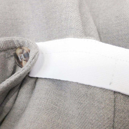 Hermes Martin Margiela Era Wool Wrap Skirt Knee Length Calf Lambskin Vintage 36 — view 7