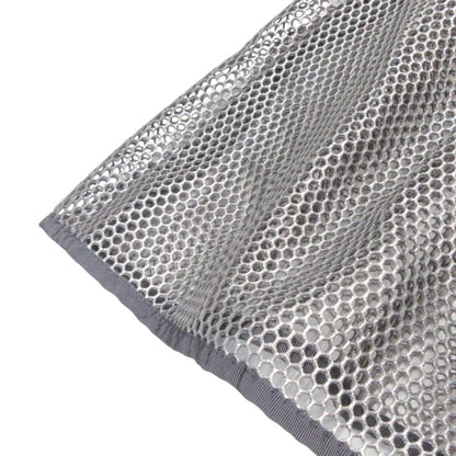 Dior Shorts Docking Mesh Long Skirt Silver Gray — view 6