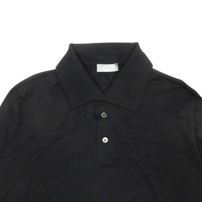 Dior Bee Wool Polo Shirt High Gee Knit Long Sleeve One Point Bee Embroidery — view 3