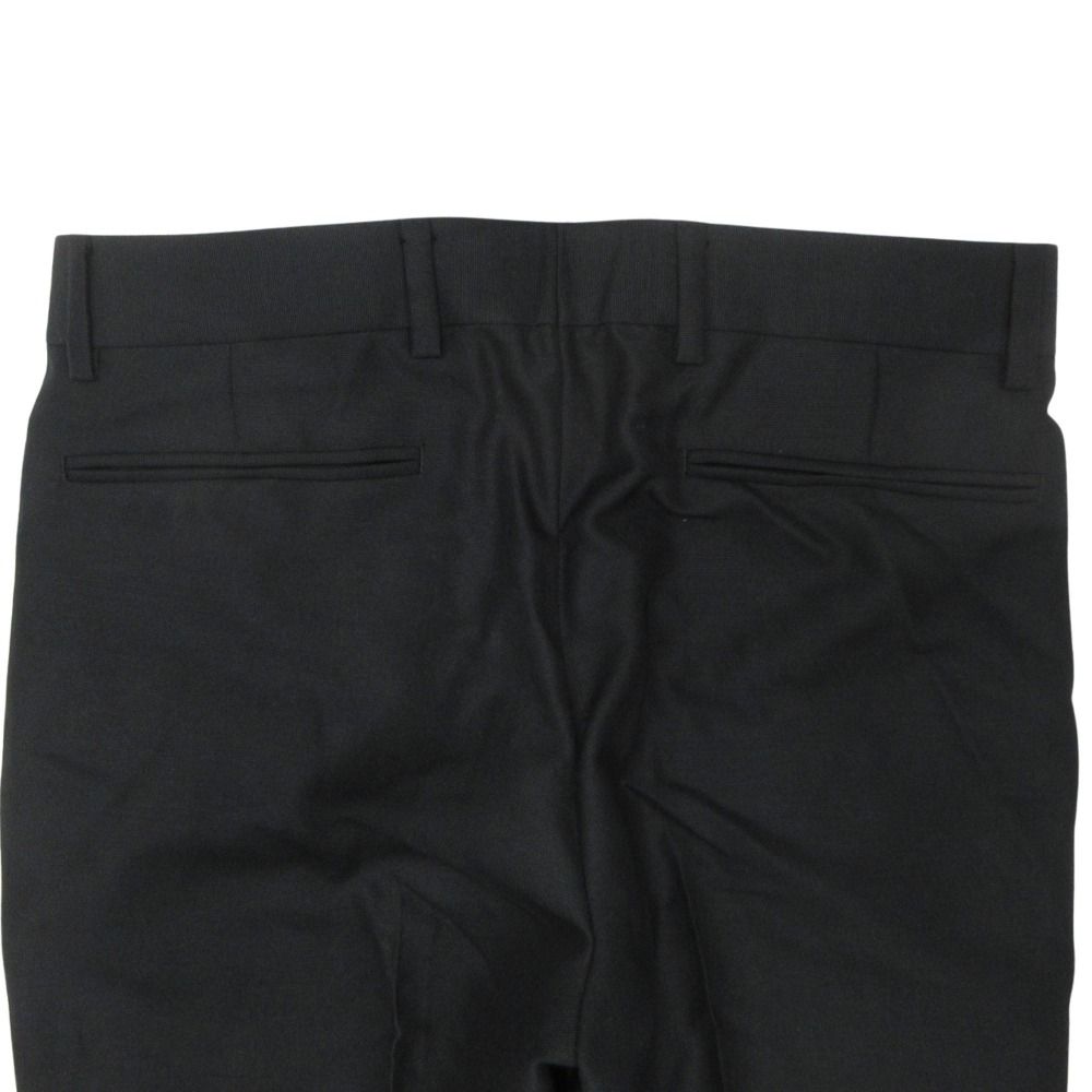 Dior Trousers Tapered Pants Pleated Wool Mohair Blend 44 Black — view 4