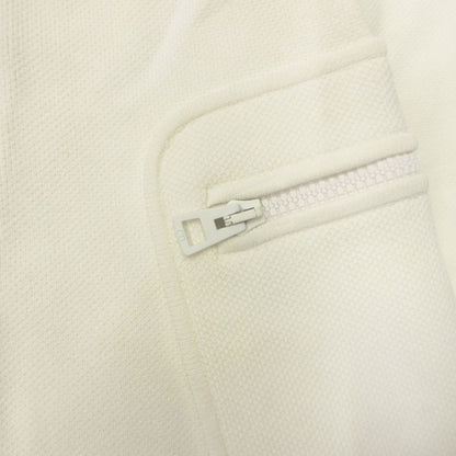 Dior Half Zip Jersey Dress Jacquard Logo Knit 40 White — view 5