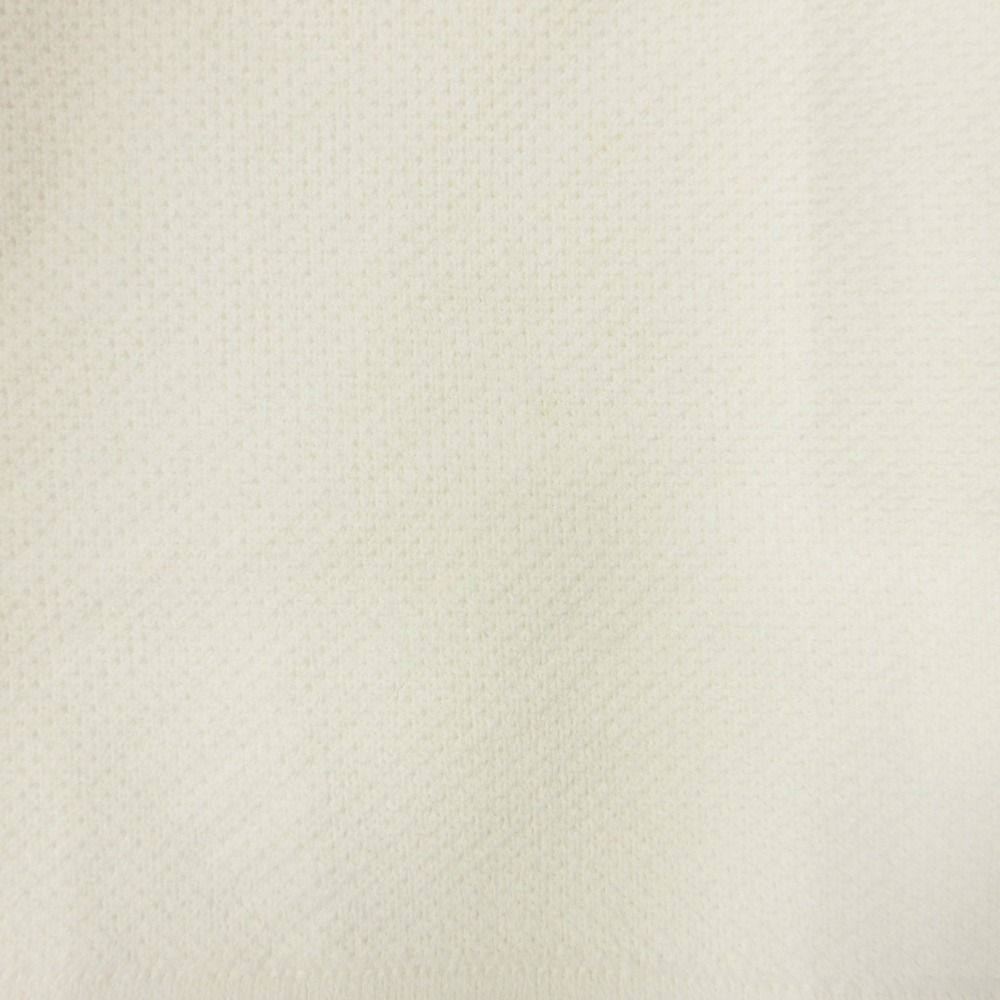 Dior Half Zip Jersey Dress Jacquard Logo Knit 40 White — view 6