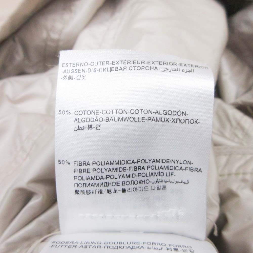 Moncler Premiere Pyrole Color Coat Leather Trimming 1 Beige — view 8