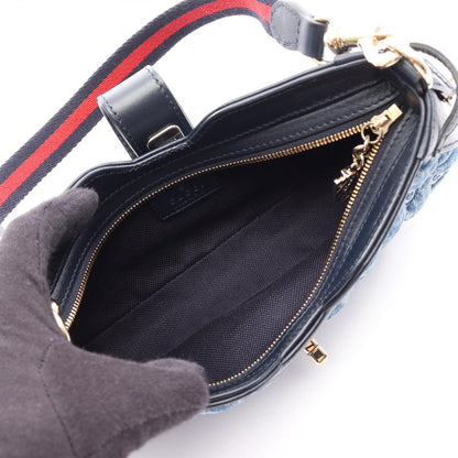 Gucci Moonside GG Denim Blue Shoulder — view 3